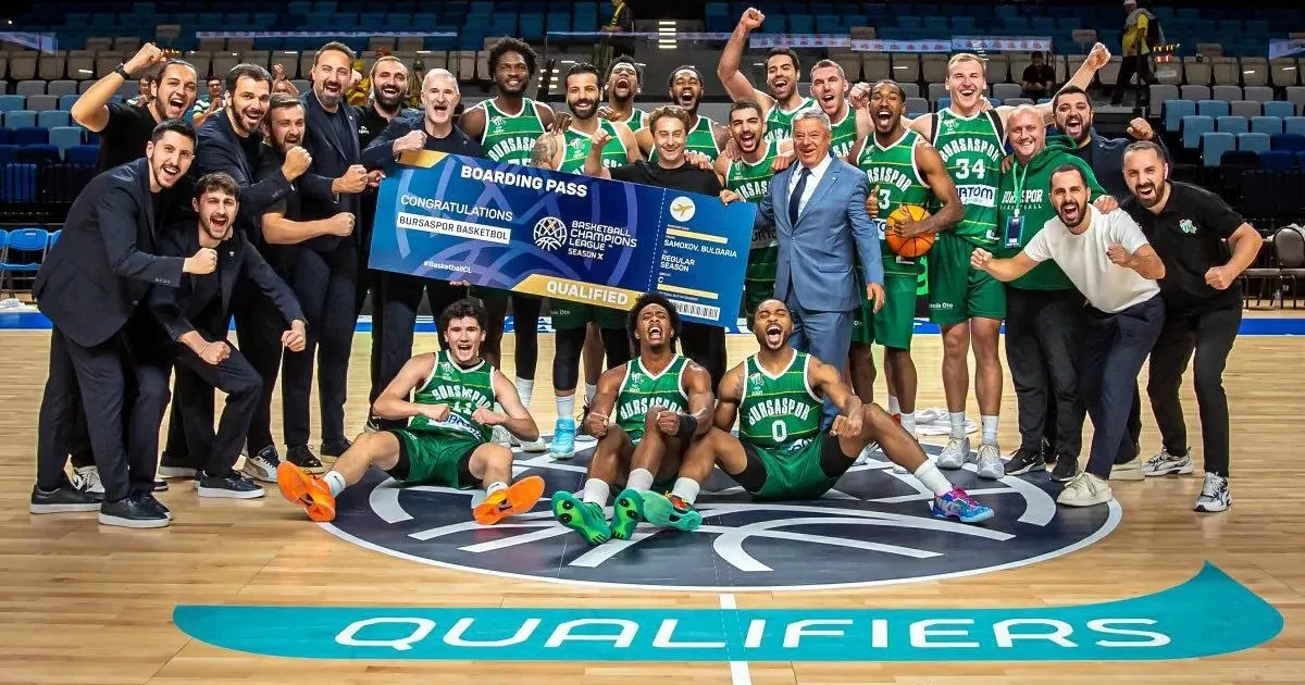 Bursaspor Basketbol, Şampiyonlar Ligi’nde Zaferle!