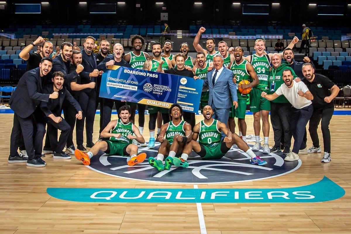 Bursaspor Basketbol, Şampiyonlar Ligi’nde Zirvede!