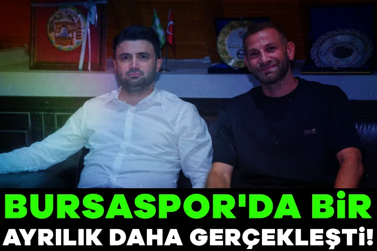 Bursaspor’da Sedat Cengiz ile Ayrılık Gerçekleşti!