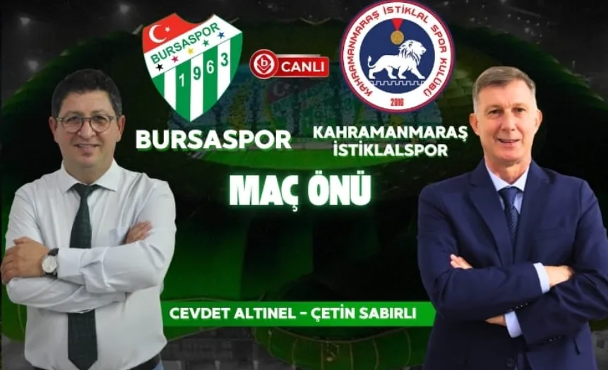 Bursaspor, Kahramanmaraş’ı Ağırlamaya Hazır!
