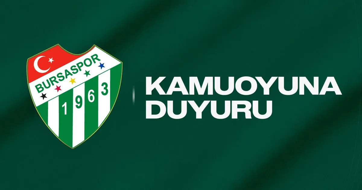 Bursaspor, Sponsorsuz Sahaya Çıkacak!