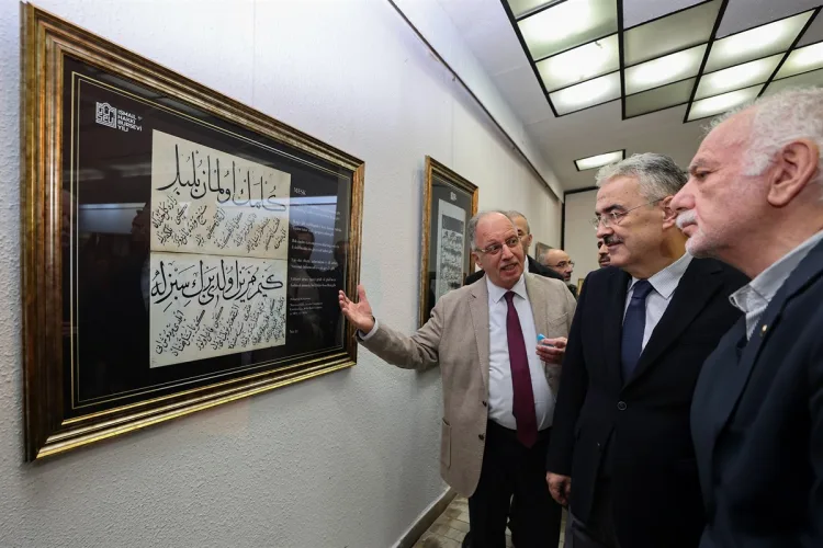 Bursevi'nin Kaleminden sergisi