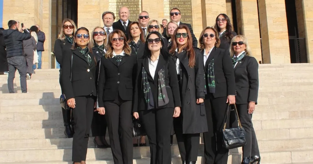 BUSADER, Ata’nın Huzurunda Anıtkabir’i Ziyaret Etti