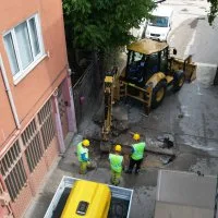 BUSKİ ekiplerinden bayram mesaisi BUSKİ ekiplerinden bayram mesaisi