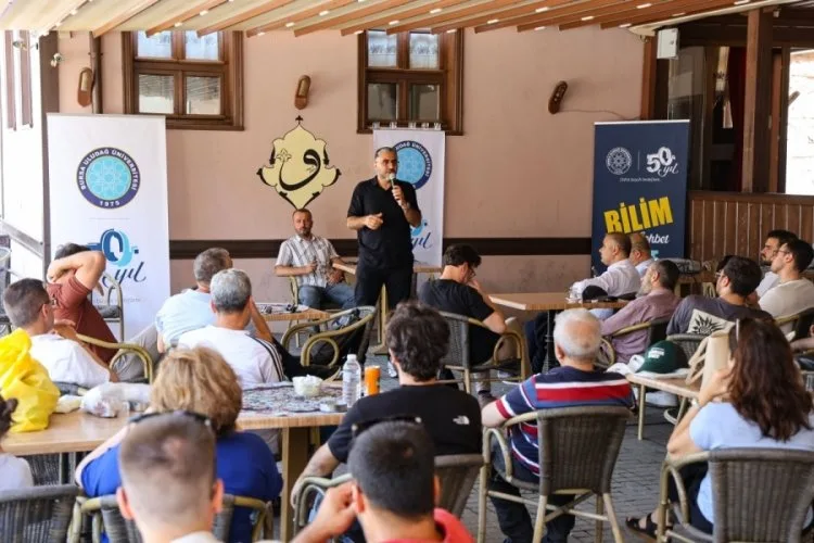 BUÜ Bilim Kafe ile Bilimi Halkla Buluşturdu