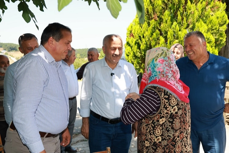 Büyükgöz, Köy Ziyaretlerinde Vatandaşla Buluştu