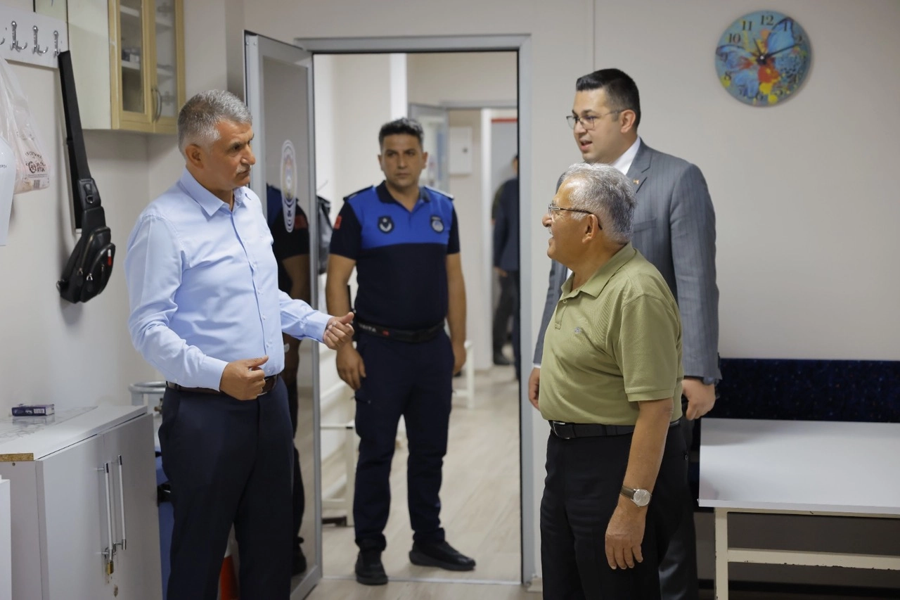 Büyükkılıç’tan KAYMEK Göznuru Kursu’na Ziyaret