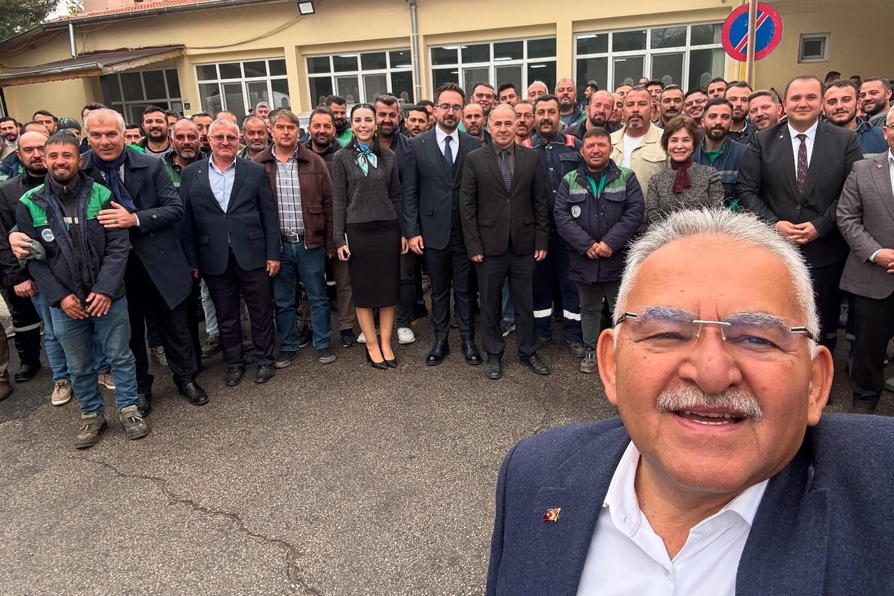 Büyükkılıç’tan Park Personeline Teşekkür Kahvaltısı