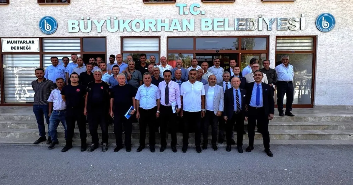 Büyükorhan’da Muhtarlarla Verimli İstişare Toplantısı