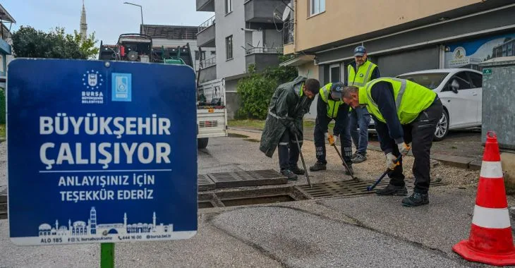 Büyükşehir’de yağmur teyakkuzu