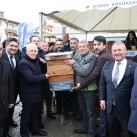 Büyükşehir'den dağ yöresine arı kovanı desteği Büyükşehir'den dağ yöresine arı kovanı desteği