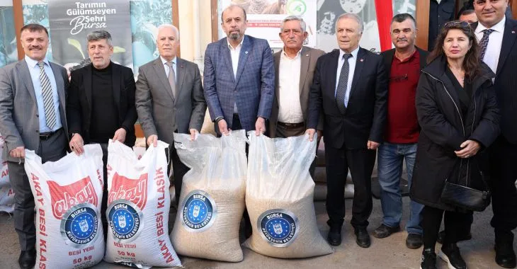 Büyükşehir’den hayvancılığa güçlü destek