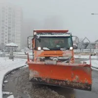 Büyükşehir'den karla mücadelede tam mesai Büyükşehir'den karla mücadelede tam mesai