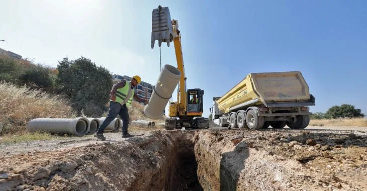 Büyükşehir’den Nilüfer’e 7 bin 600 metrelik altyapı yatırımı