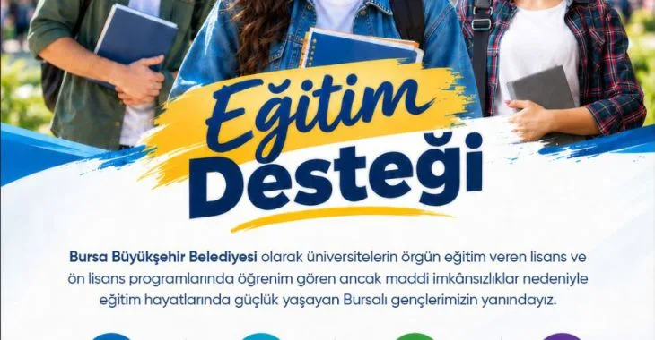Büyükşehir’den üniversite öğrencilerine eğitim desteği