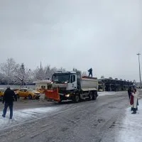 Büyükşehir kar ve lodosa geçit vermedi