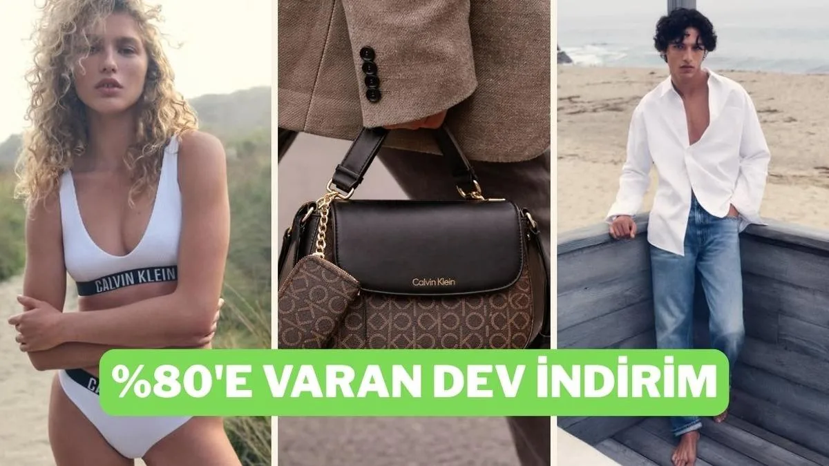 Calvin Klein’de Yılın Beklenen İndirimi Başladı!