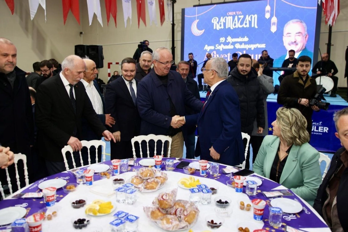 Çamaş’ta Birlik ve Beraberlik İftarı Yapıldı