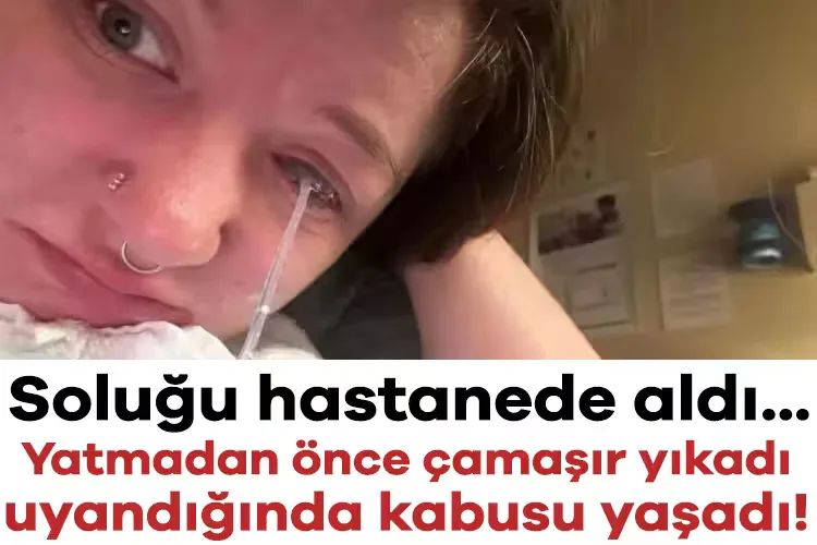 Çamaşır Kazası: Genç Kadın Kalıcı Görme Kaybı Yaşadı