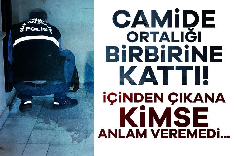 Camide Şok! Sırt Çantasında Tehlikeli Malzemeler