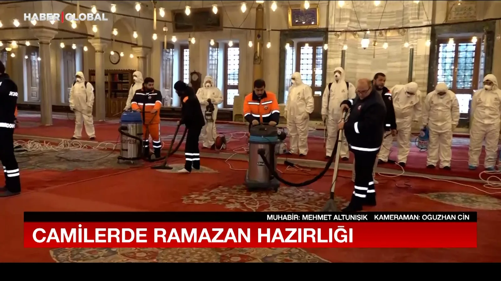 Camilerde Ramazan İçin Yoğun Hazırlık Başladı