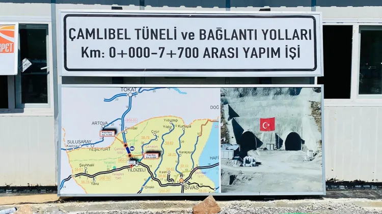 Çamlıbel Tüneli Projesi’nde Temel Atma Heyecanı!