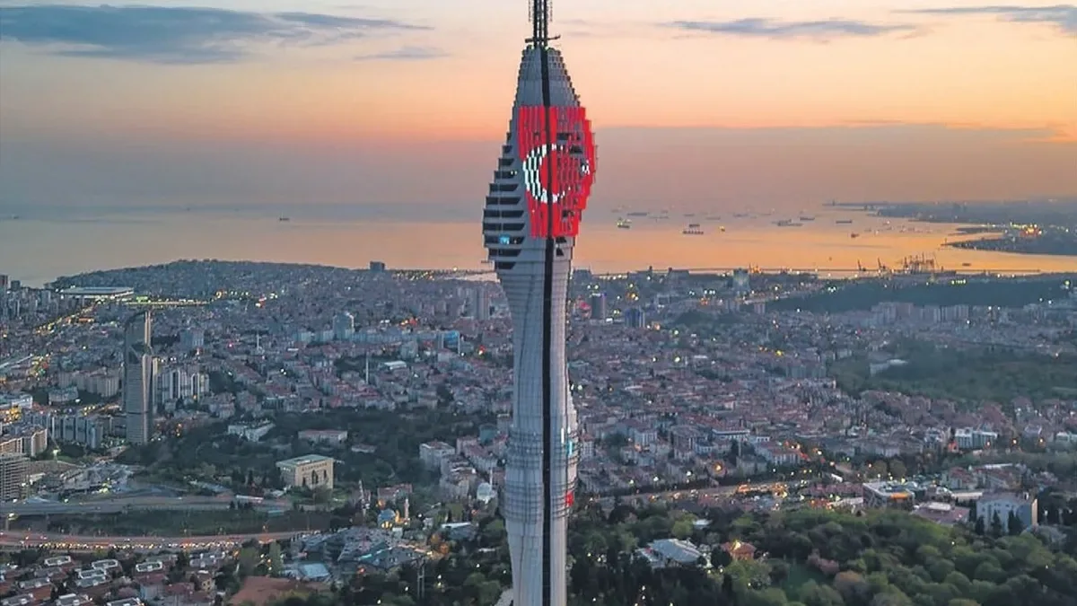 Çamlıca Kulesi: 5 Yılda 2.8 Milyon Ziyaretçi