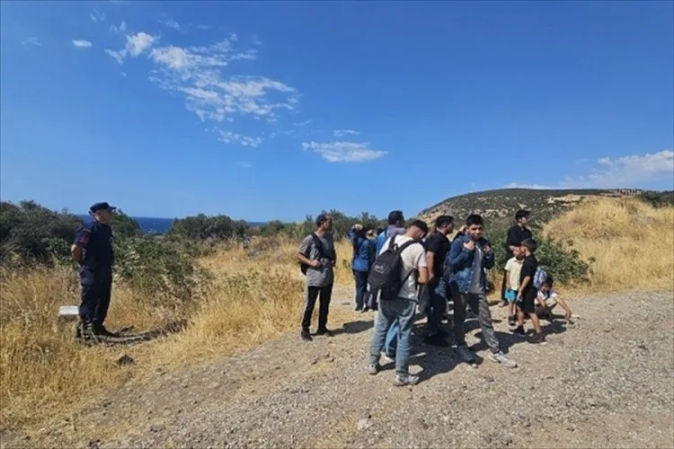 Çanakkale’de 19 Düzensiz Göçmen Yakalandı!