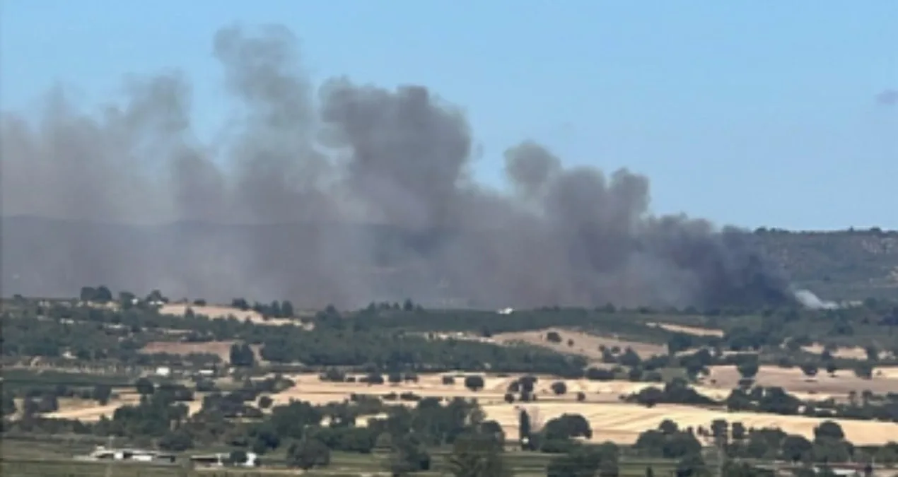 Çanakkale’de Orman Yangını: Ekipler Tehlikede!