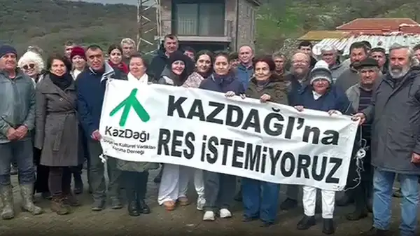 Çanakkale’de RES Projesine Köylülerden Sert Tepki!