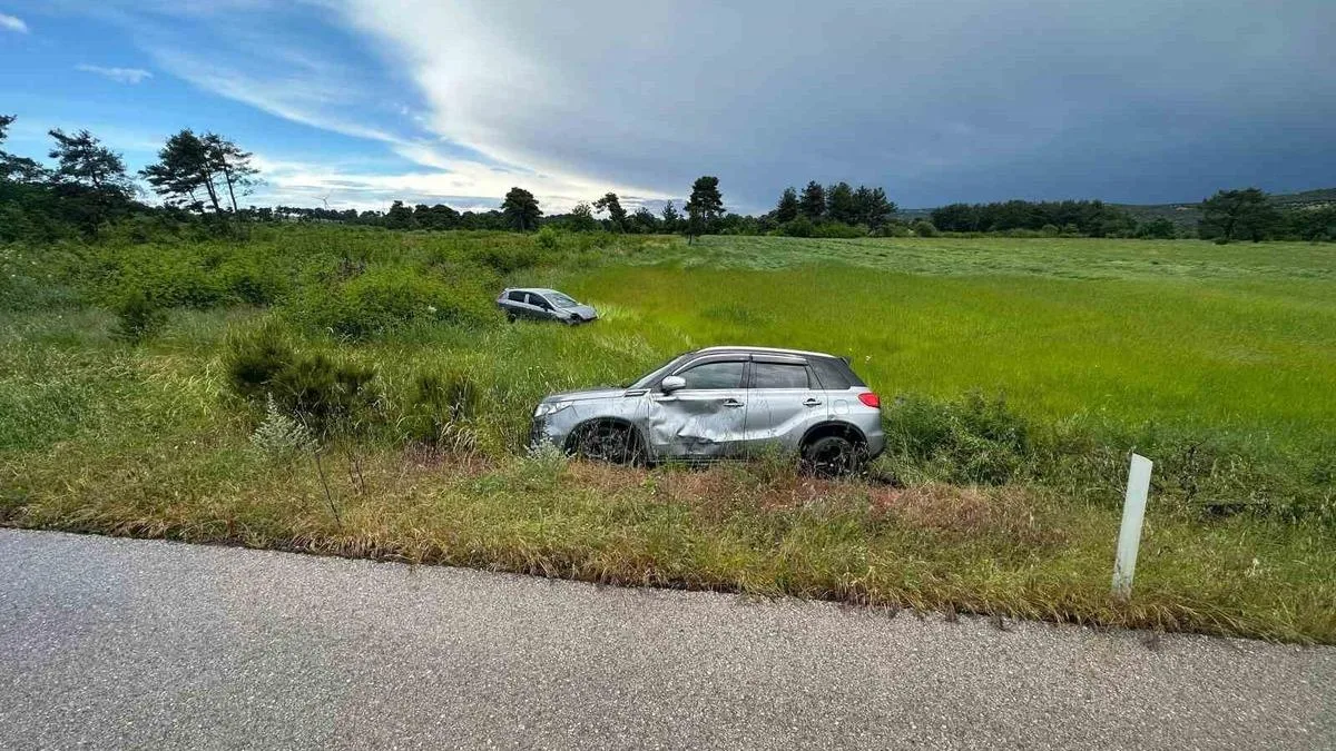Çanakkale’de Trafik Kazası: 1 Yaralı