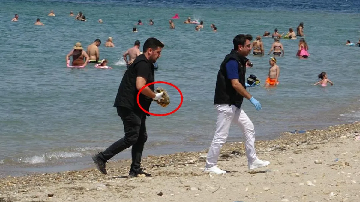 Çanakkale Plajında Savaş Mühimmatı Şoku!