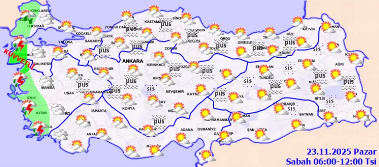 Çanakkale ve Balıkesir İçin Kuvvetli Yağış Uyarısı!