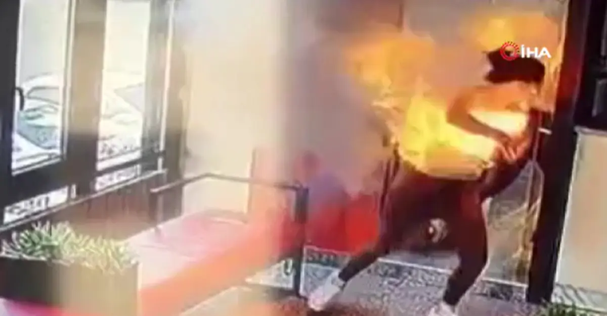 Şarj cihazı alev topuna dönüştü! Talihsiz kadın alevler içinde kaldı 4