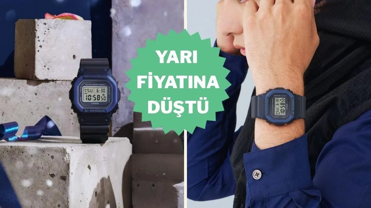 Casio G-Shock’ta Şimdi Şahane İndirim Fırsatı!