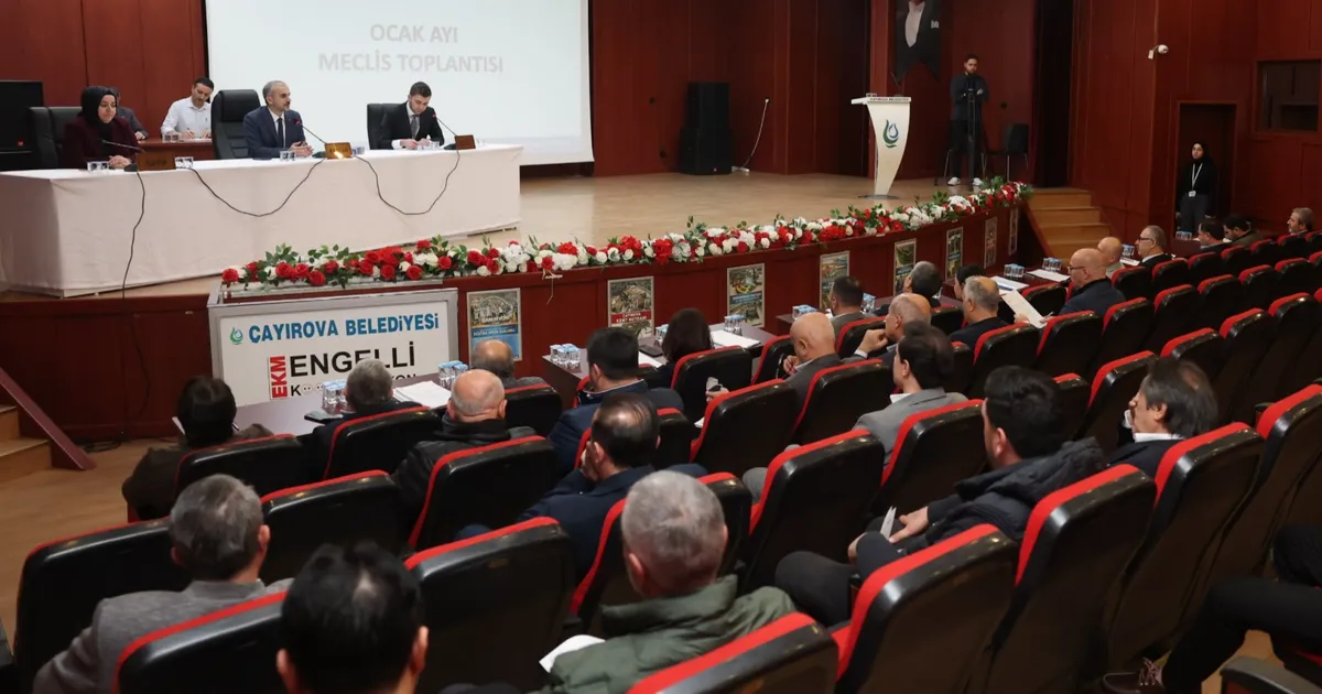 Çayırova’da Yeni Yılın İlk Meclisi Toplandı!