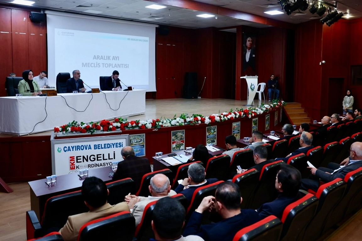 Çayırova’da Yılın Son Meclis Toplantısı Yapıldı!