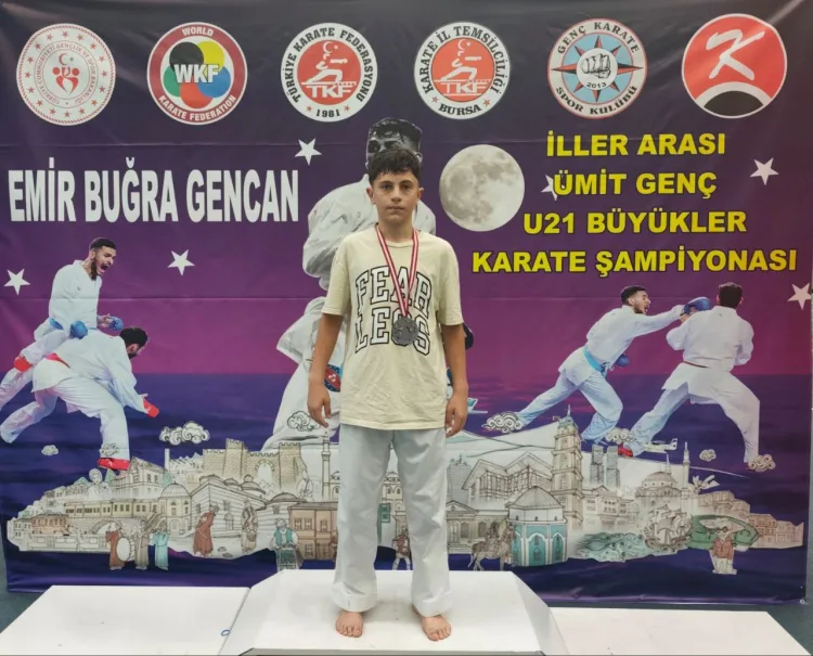 Çayırova’nın Karatecileri Bursa’da Madalyaları Topladı!