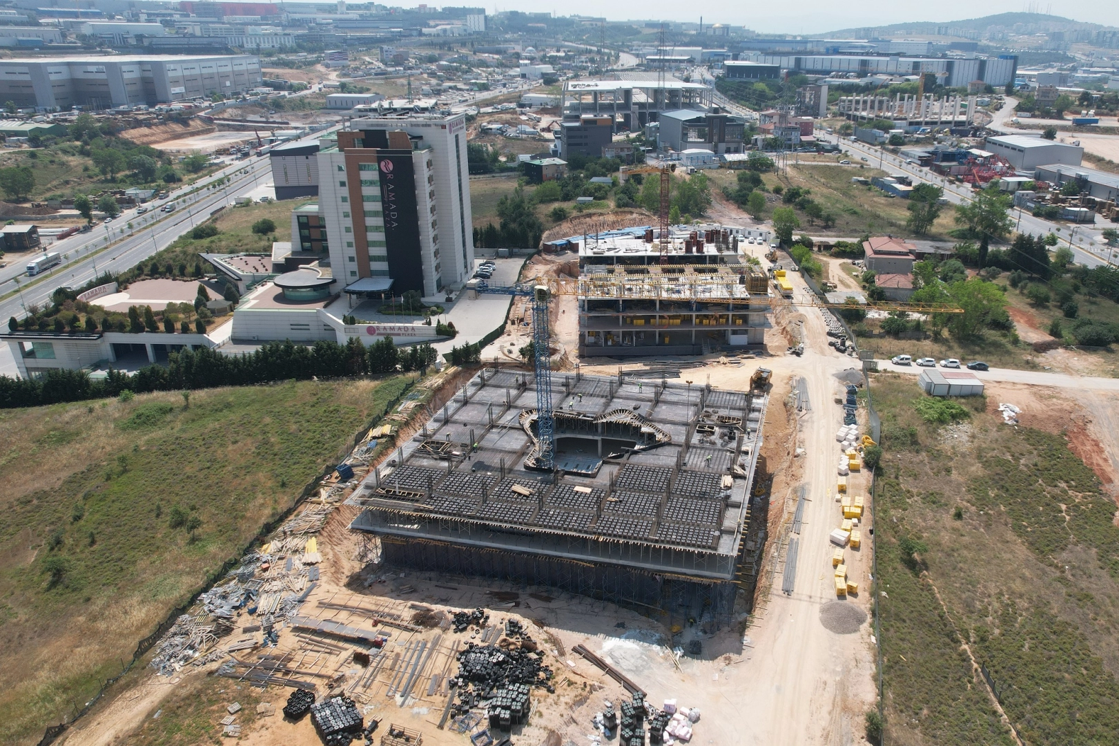 Çayırova Spor Lisesi’nde İnşaat Hızla Devam Ediyor!