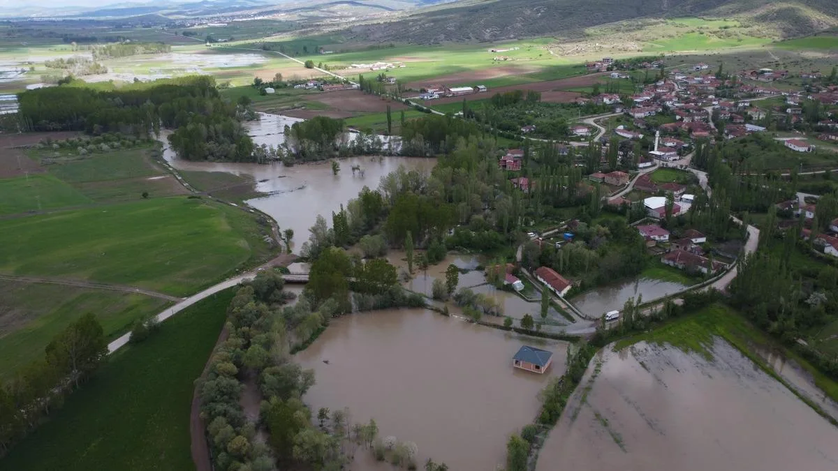 Çekerek Irmağı Taşkınları Tarım Alanlarını Vurdu