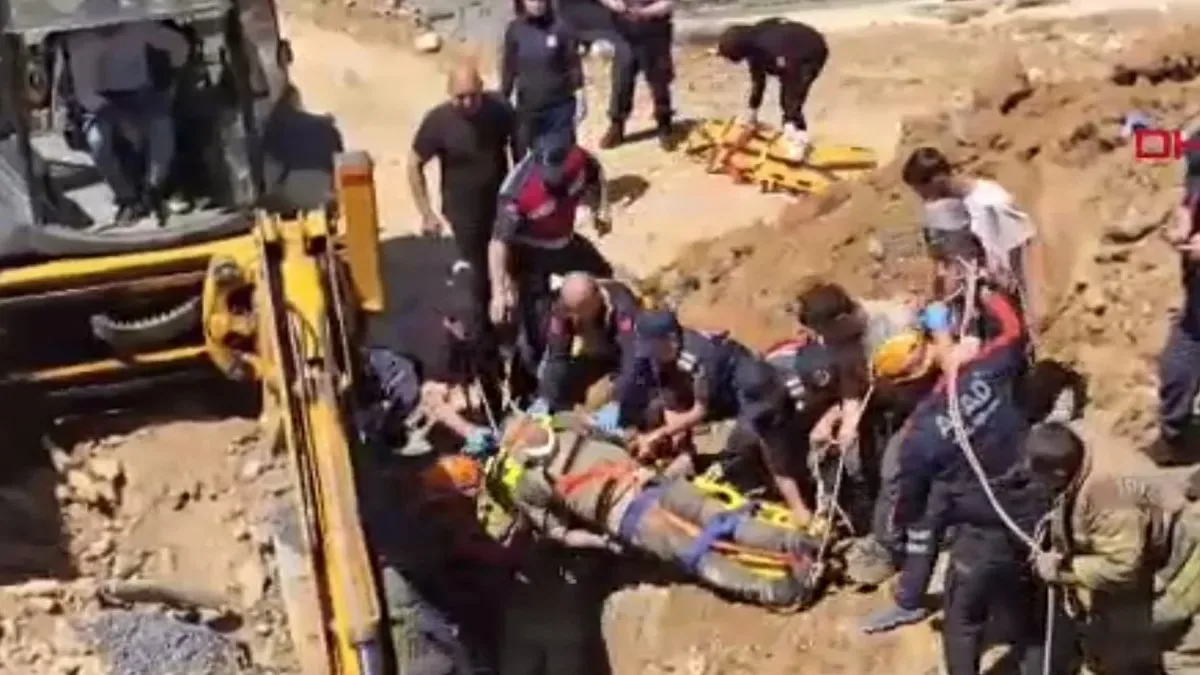 Çekmeköy’de İnşaat Göçüğü: 1 Ölü, 1 Yaralı!