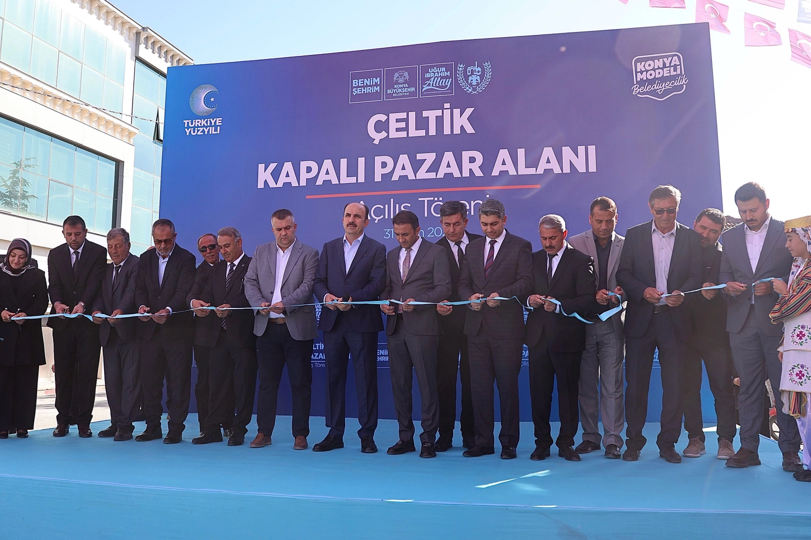 Çeltik’e 102 Milyon Liralık Kapalı Pazar Açıldı!