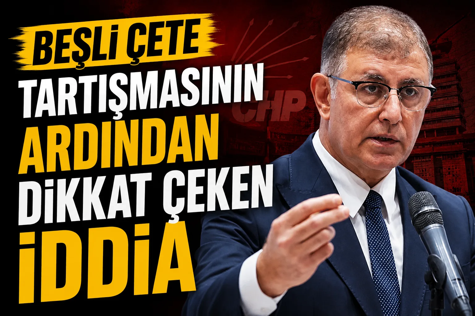 Cemil Tugay’ın CHP’den İstifa Edeceği İddiası Gündemde!