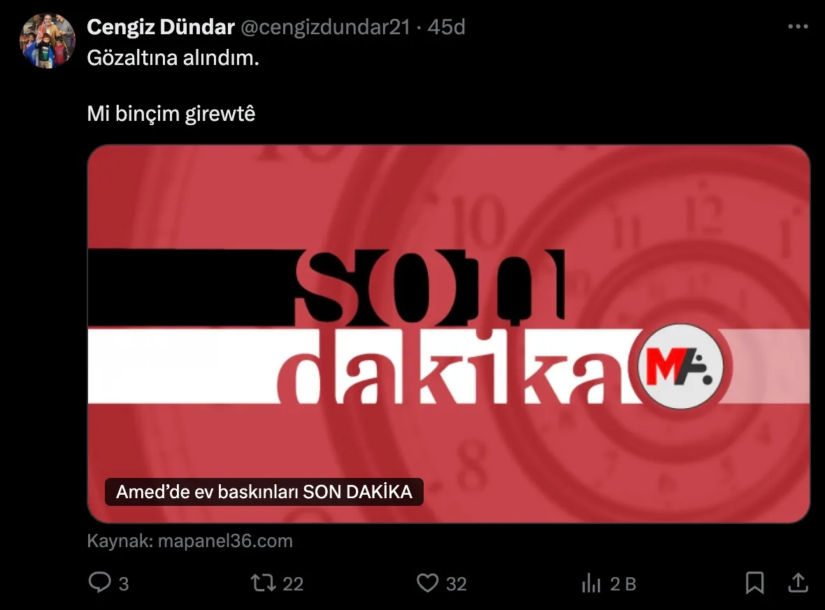 Cengiz Dündar Gözaltı