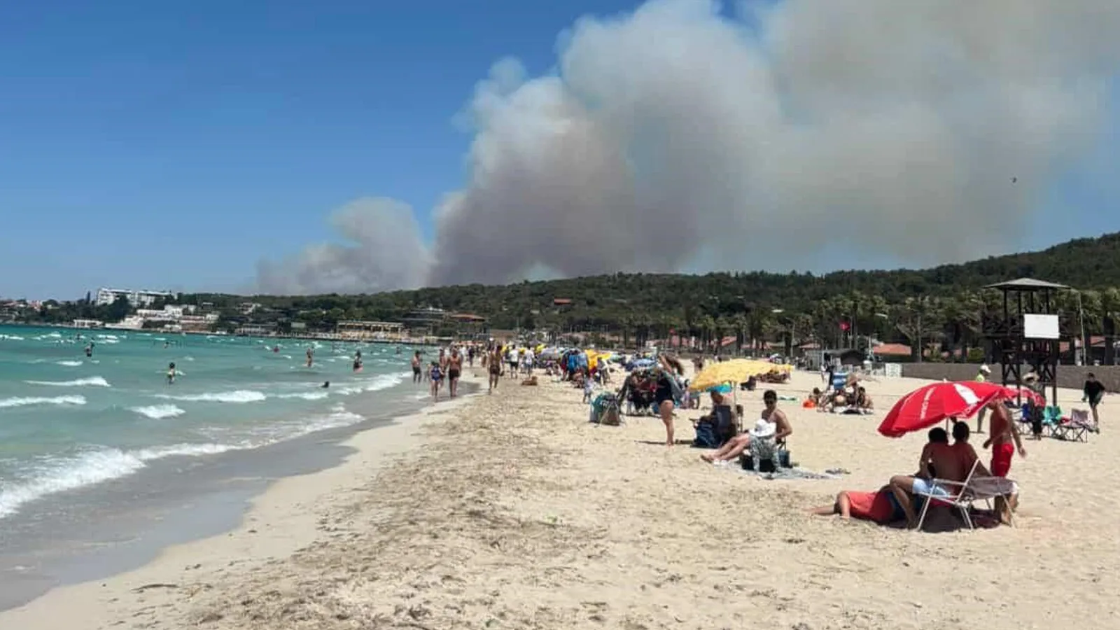 Çeşme’de Orman Yangını: Ekipler Seferber Oldu!