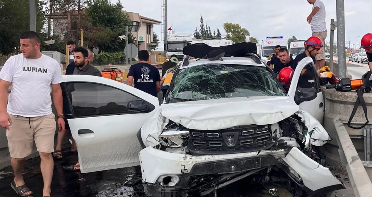 Ceyhan’da Otoyol Kazası: 1 Ölü, 4 Yaralı!
