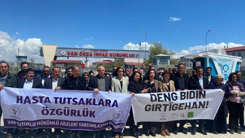 Cezaevi Önünde Hasta Tutsaklar İçin Eylem