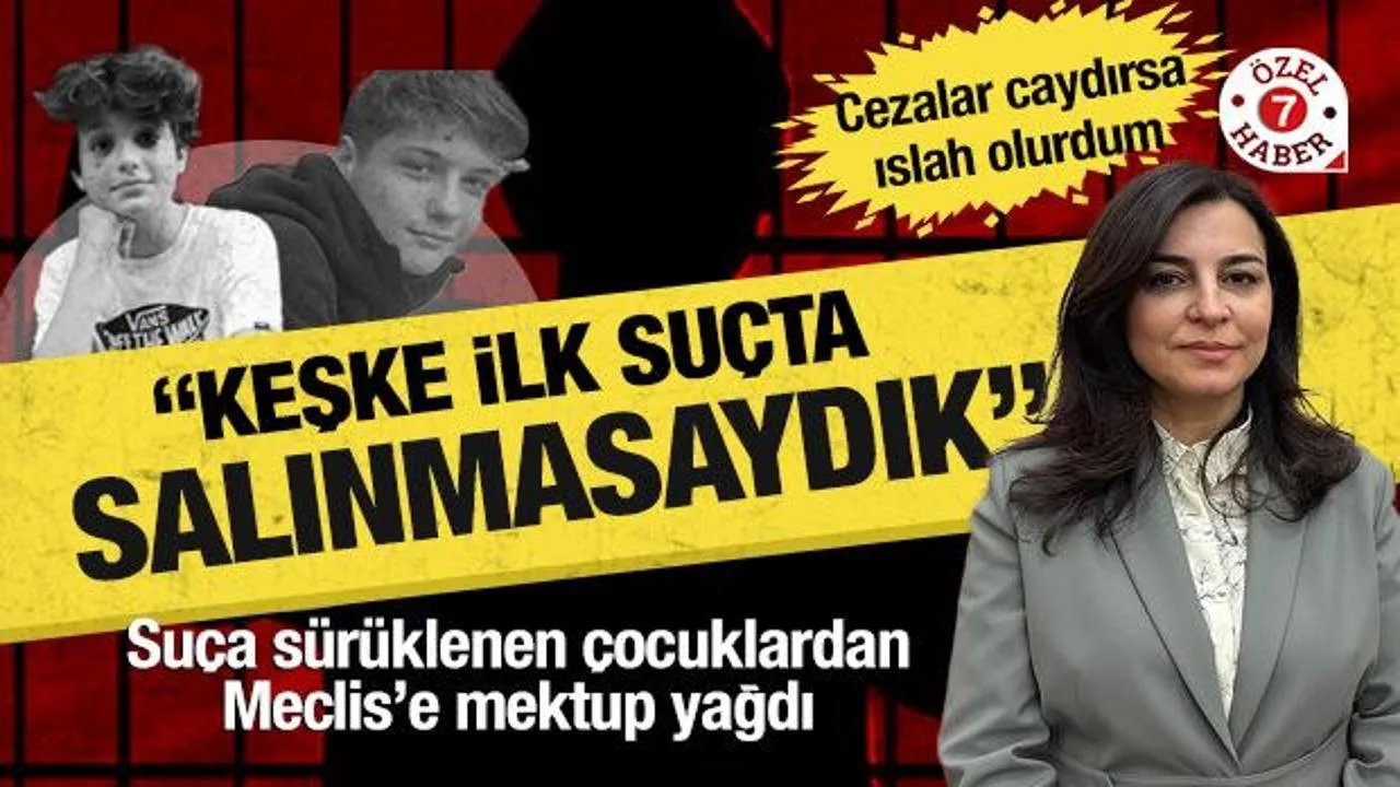 Cezaevindeki Çocuklardan Çarpıcı Mektuplar!