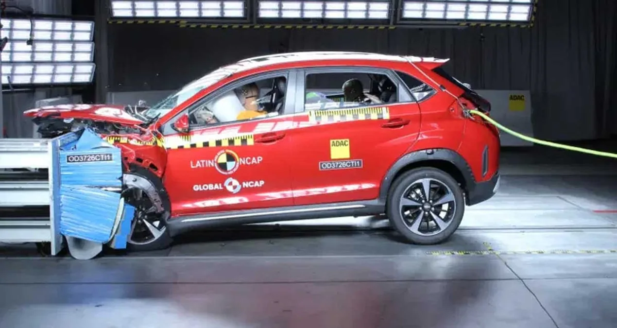Chery Tiggo 2, Latin Amerika'da güvenlik testlerinden sıfır aldı