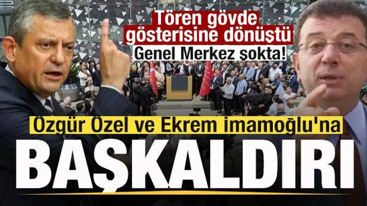 CHP Bayramlaşmasında Sert Tepkiler Yükseldi!